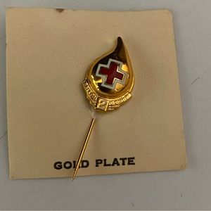 Red Cross pin